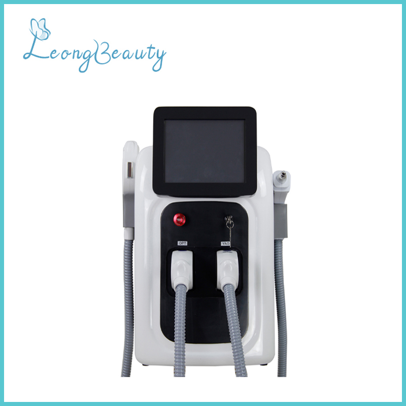 OPT Yag Laser 2in1 Machine For Hair Removal Tattoo Removal